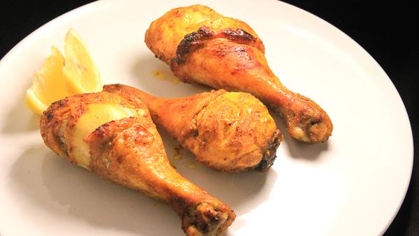 脆皮印度天多利烤雞 Crispy Tandoori Chicken Legs