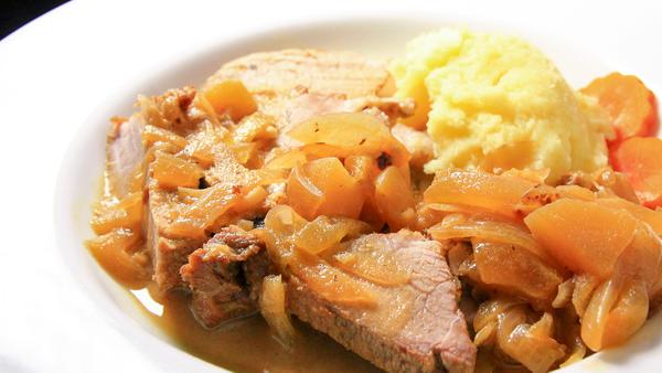 蘋果酒炆豬梅肉 Cider-Braised Pork Shoulder