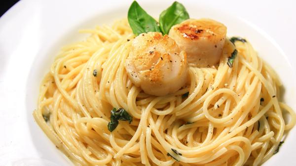 忌廉羅勒意粉 Pasta with Creamy Basil Sauce