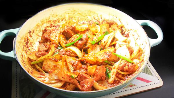 韓式辣炒豬肉