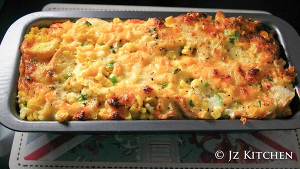 美式粟米蛋奶烤 Corn Strata