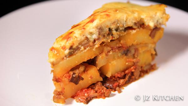 木莎卡 (茄子肉醬千層批) Moussaka