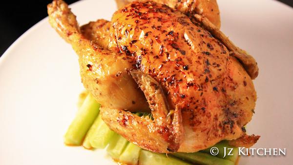 香橙瑪薩拉酒焗法國小春雞 Roasted Poussin Orange Juice and Marsala Wine