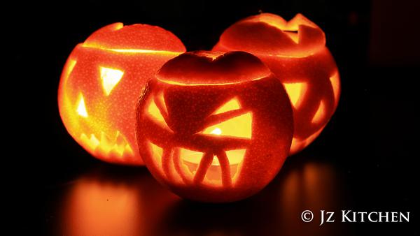 萬聖節南瓜燈的替代品 – 香橙燈 Halloween Orange Lantern
