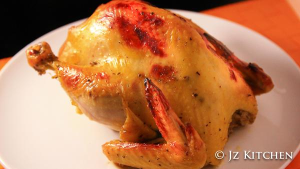 《香橙瑪薩拉酒烤雞.改》Roasted Chicken with Oregano, Marsala Wine and Orange