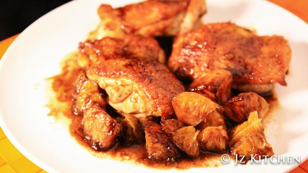 意大利陳醋香橙煎雞扒 - 簡單又帶點新鮮感