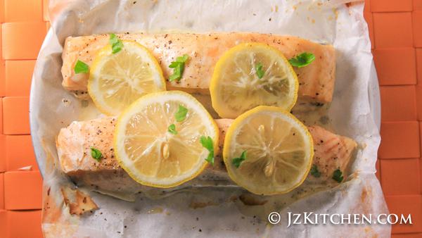 不要埋沒光波爐的才能!簡易光波爐食譜 - 檸檬奶油三文魚 Salmon with Lemon and Cream
